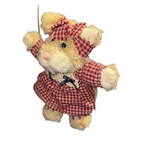 Retired Collectible Boyd’s Bear Plush Cat “Katalina Kafinata” Retro Home Decor